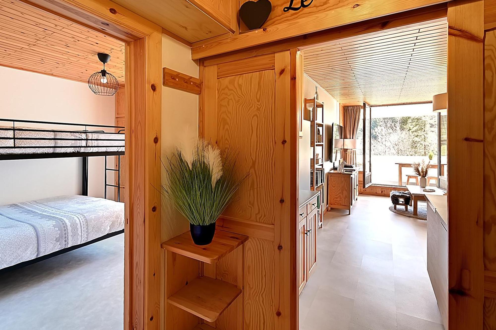 Le Cocoon - Appt Vue Montagne Apartment Ла Брес Екстериор снимка